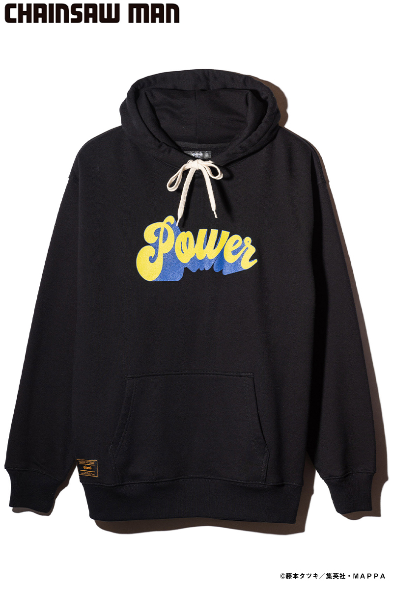 チェンソーマン×glamb(グラム) Power Hoodie / パワーフーディ BLACK