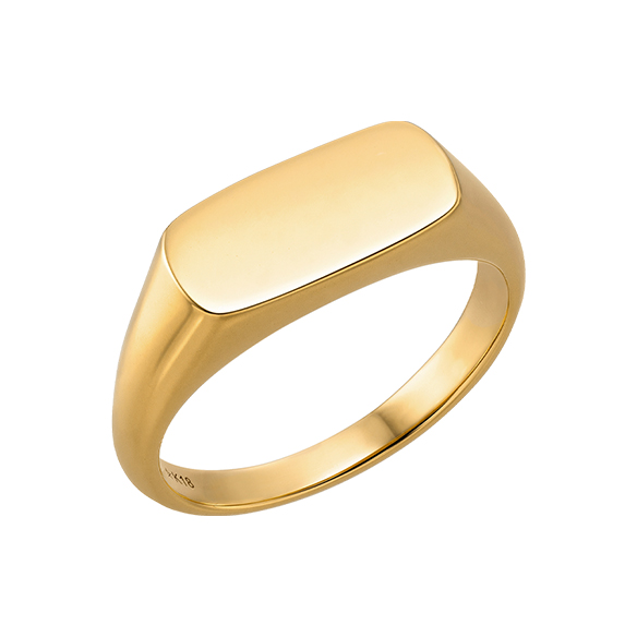 K18イエローゴールド リング トラック | 高品質 金・プラチナ
