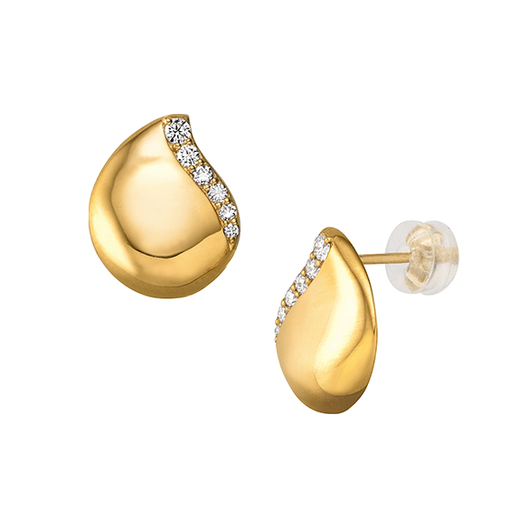 純金 ダイヤモンド ピアス | 高品質 金・プラチナ