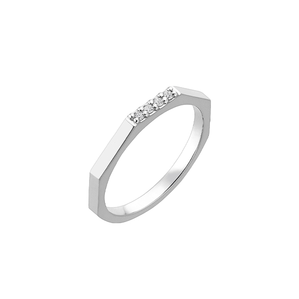 プラチナ ダイヤモンド ピンキーリング | 高品質 金・プラチナ