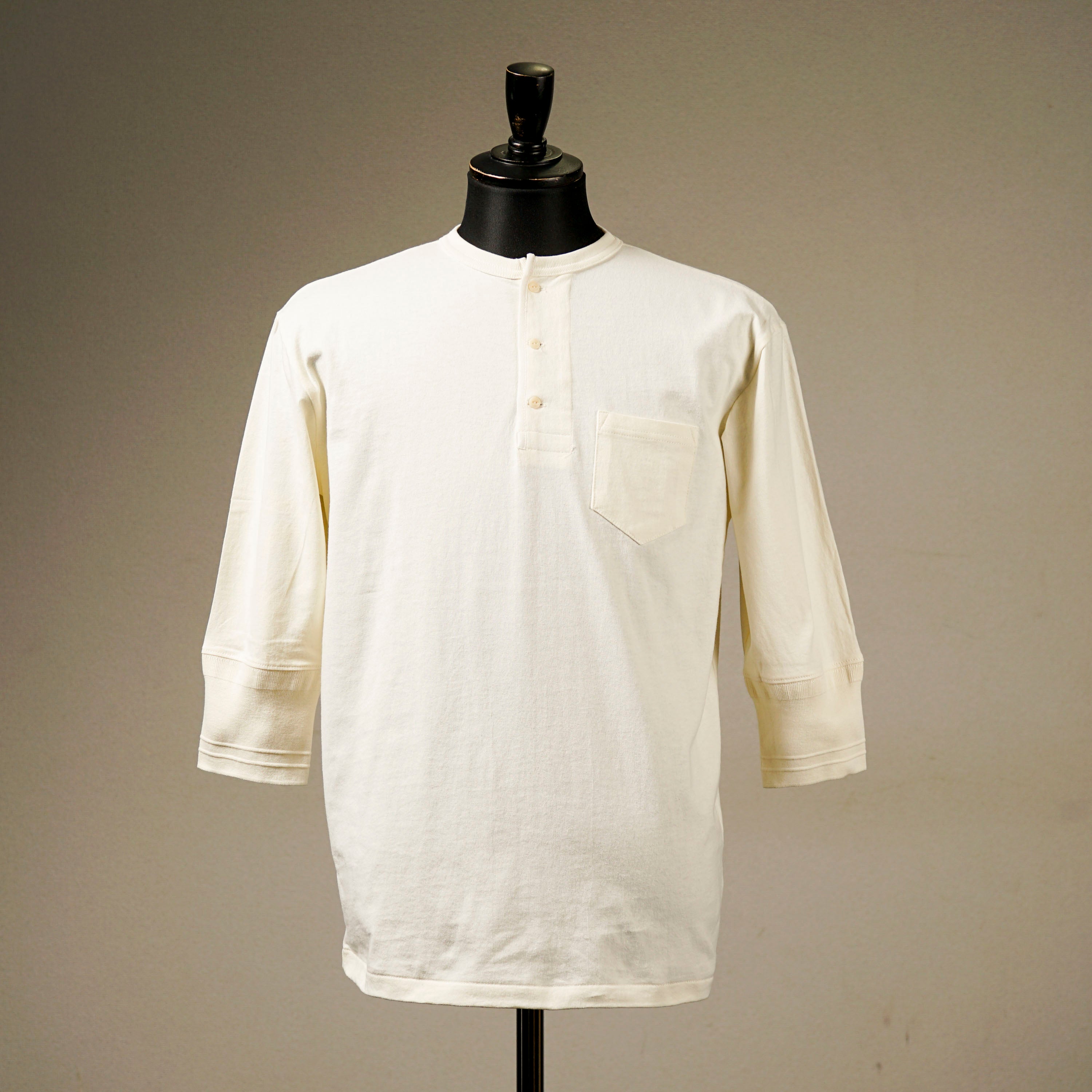 HALF SLEEVE HENRY POCKET T-SHIRTS / GH-17【PACK-T】GLADHAND