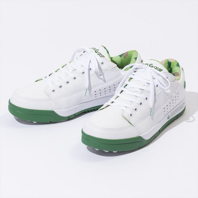 GO/LOOK!（ゴルック）｜gravis golf TARMAC-G LOW-CUT ホワイト □