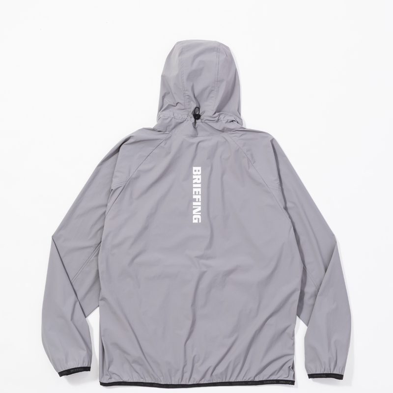 GO/LOOK!（ゴルック）｜BRIEFING MENS POCKETABLE WIND ANORAK グレー