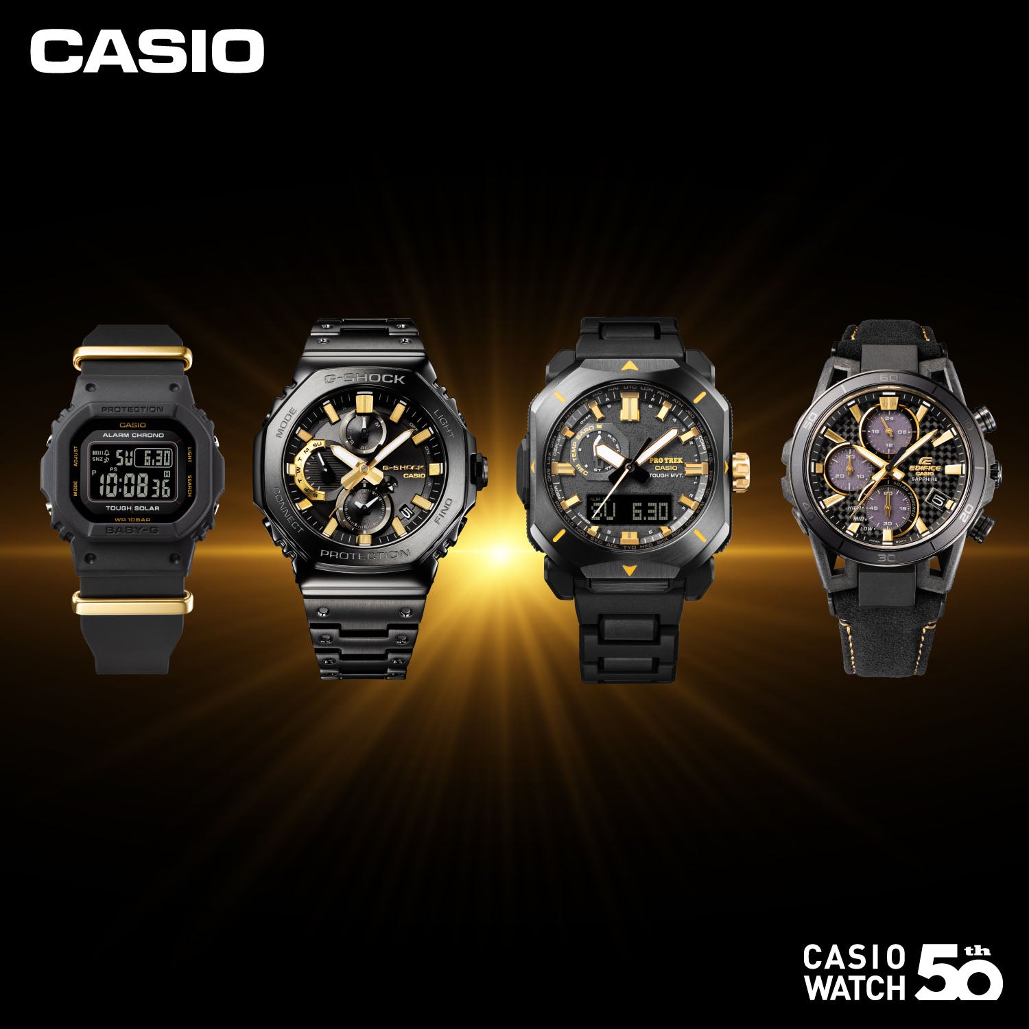 Gショック】CASIO WATCH 50TH ANNIVERSARY / GMC-B2100ZE-1AJR – GQ SHOP