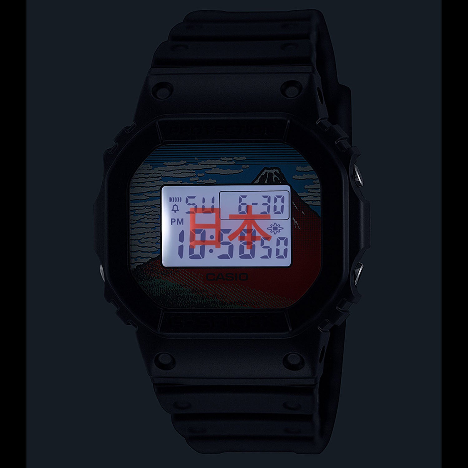 Gショック】葛飾北斎 / 凱風快晴 / DW-5600KHG24-1JR – GQ SHOP