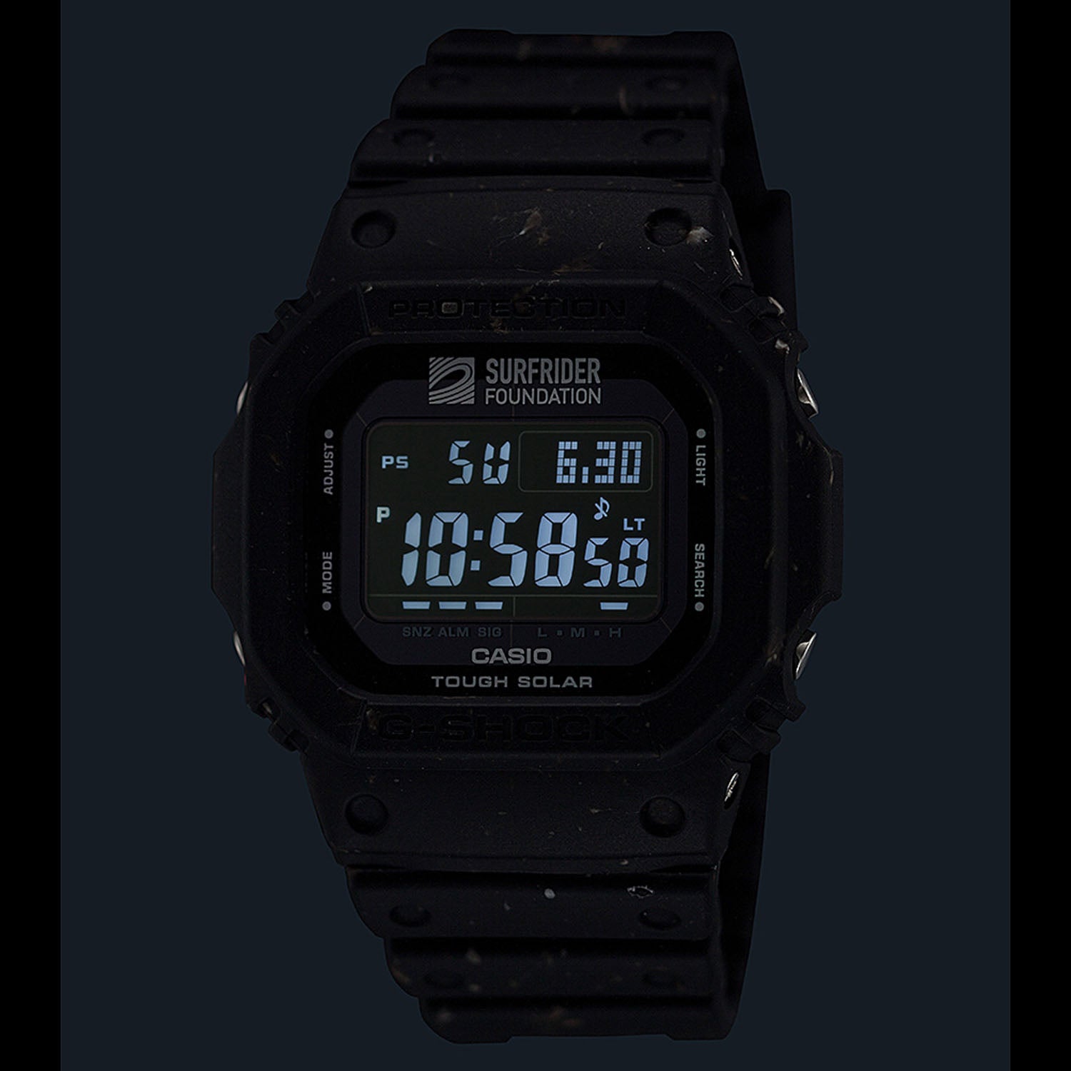 Gショック】SURFRIDER FOUNDATION コラボレーションモデル / G-5600SRF