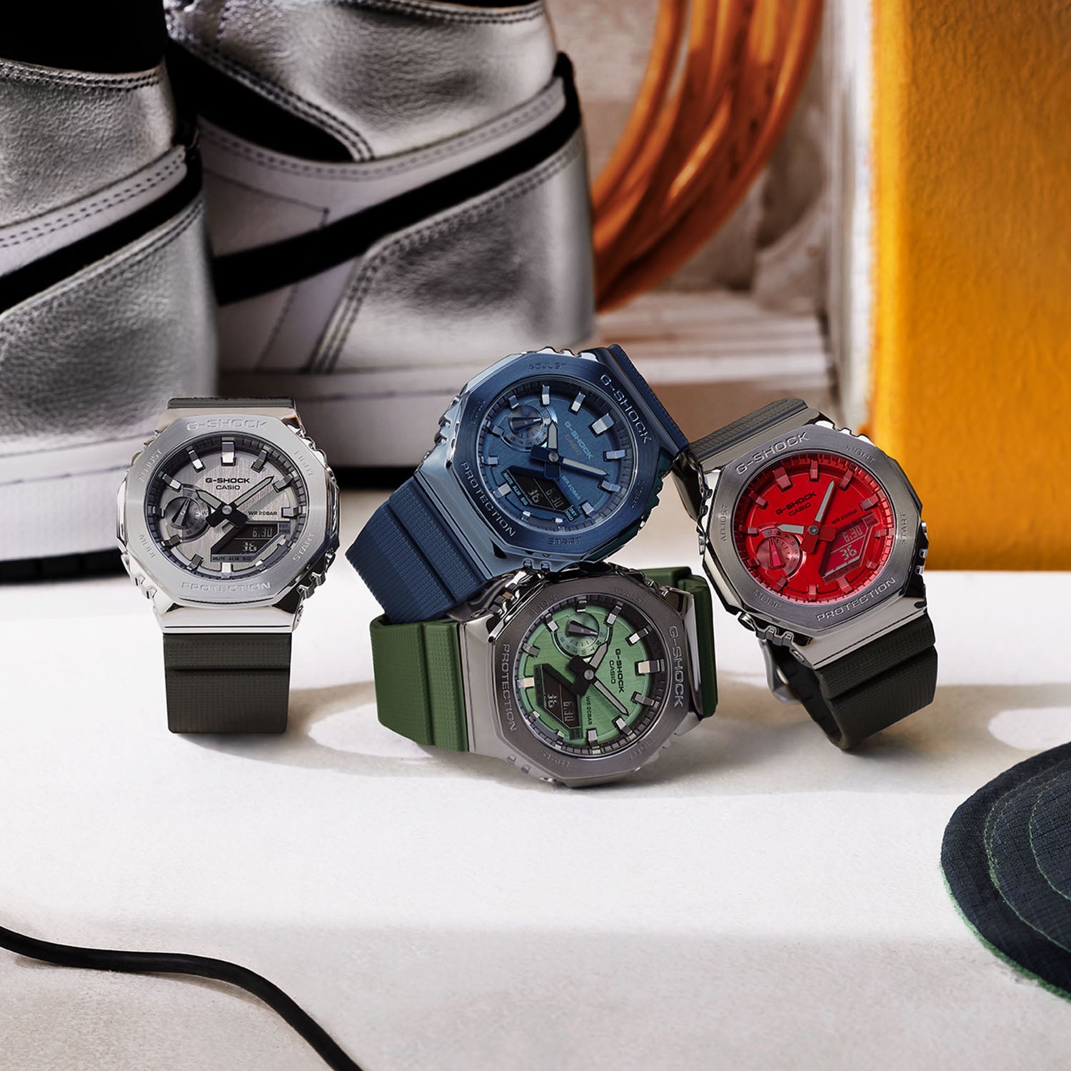 Gショック】2100シリーズ / メタルベゼル / GM-2100-1AJF – GQ SHOP