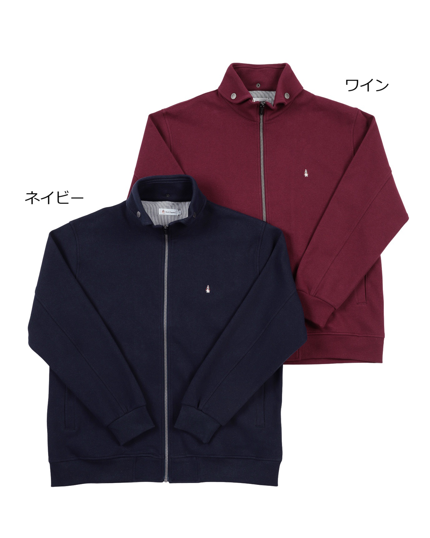 ミニショールカラー全開ZIPブルゾン - ハッシュパピーアパレル公式通販