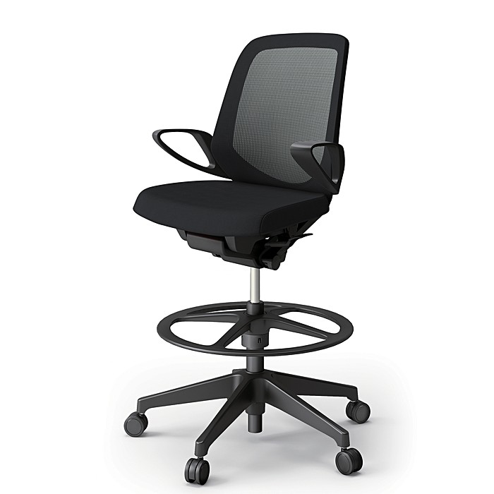 ノートチェア ハイポジションタイプ KJ-186JVP-T1T1｜オフィスチェア