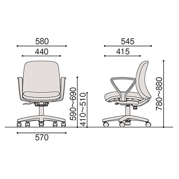 ボニートチェア セレクトタイプ（張りぐるみ） KT-186PV-T1T1