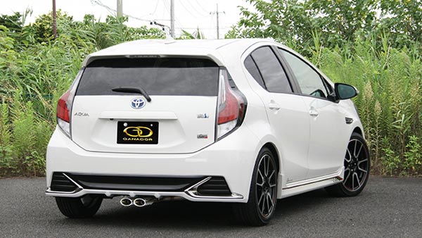 アクアG's NHP10 マフラー ガナドール パシオン エボ PBS搭載 PAE-042G