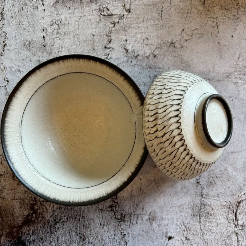 蓋つき どんぶり 白｜作家 山本雅則（信楽焼） – nokaze｜陶器、和食器