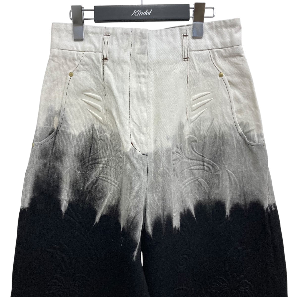 mame kurogouchi(マメクロゴウチ) 24AW Gradient Dye Floral Embossed