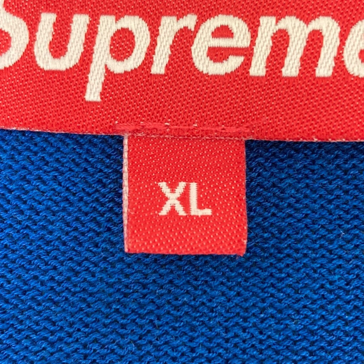 Supreme(シュプリーム) Dashes Zip Up Knit Poloニットポロシャツ