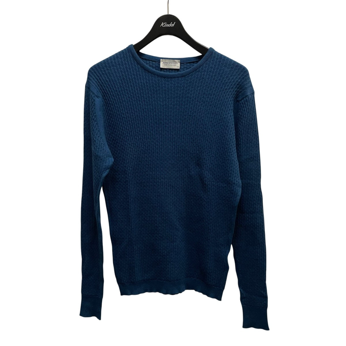 JOHN SMEDLEY(ジョンスメドレー) クルーネックニット ブルー サイズ M
