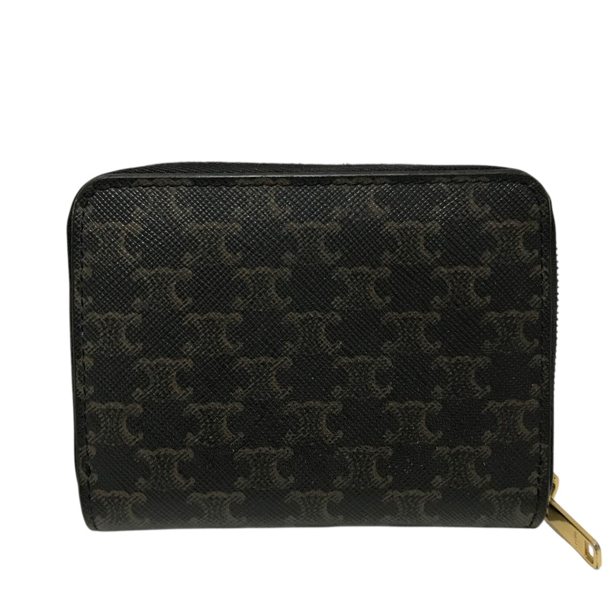 CELINE(セリーヌ) トリオンフラウンドジップ財布 U-SD-0280 ブラウン