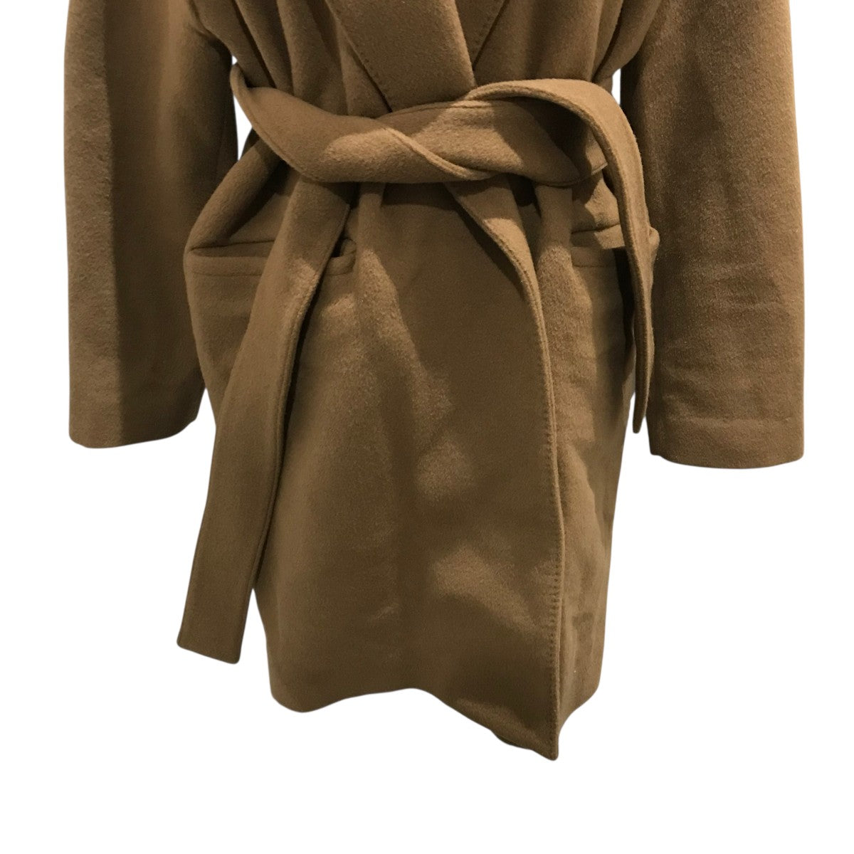 MADISON BLUE(マディソンブルー) キャメルベルテッドコートMB194-2031