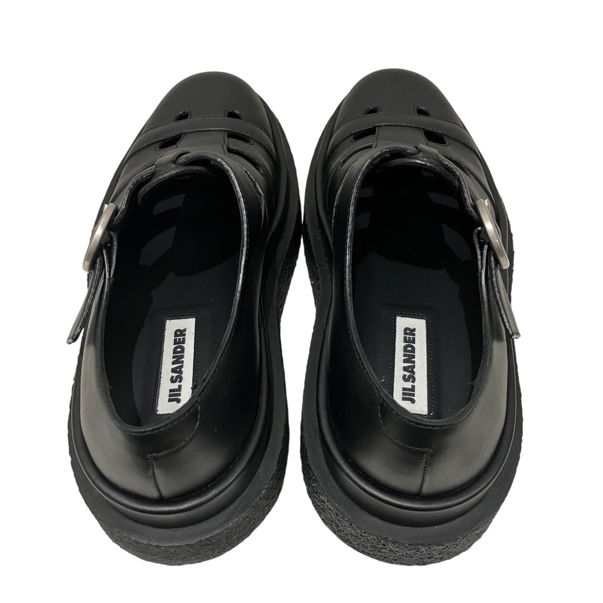 JIL SANDER(ジルサンダー) レザーシューズ ブラック サイズ 41｜【公式