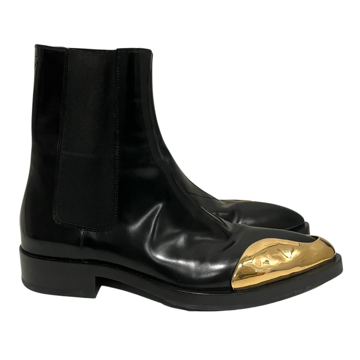 JIL SANDER(ジルサンダー) メタルトゥサイドゴアブーツ ブラック