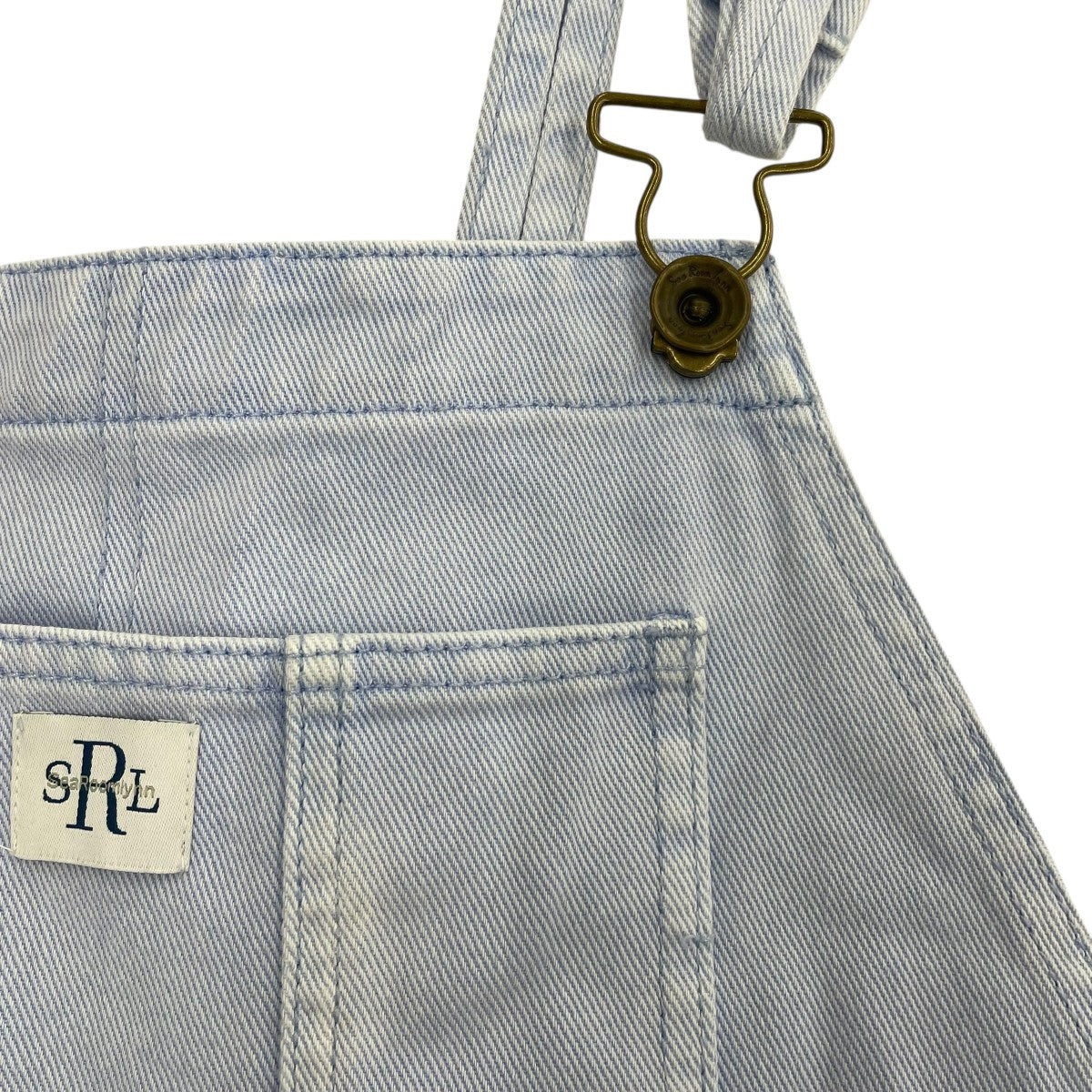 Sea Room Lynn(シールームリン) サルファダイStraightデニムサロペット