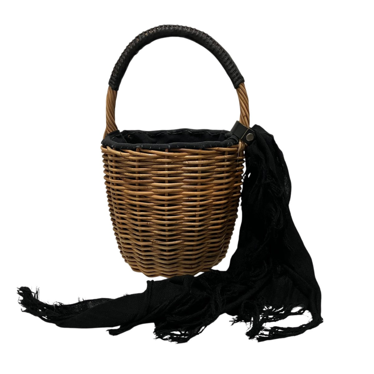 EBAGOS(エバゴス) バスケットミニバーキンカゴバッグ CO-K202 ブラック