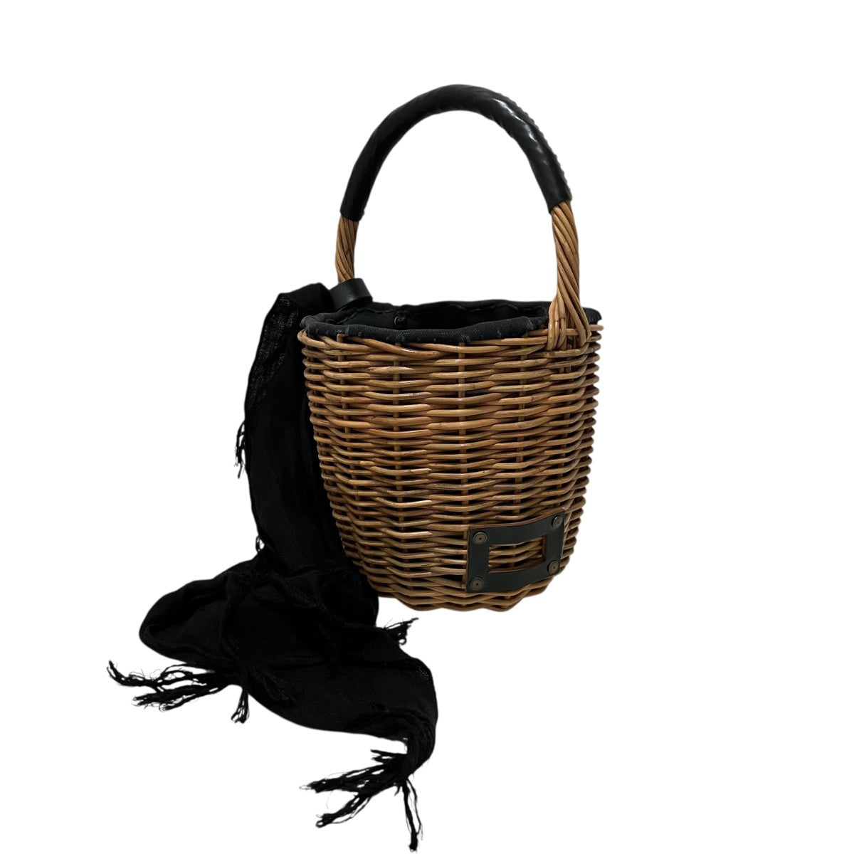 EBAGOS(エバゴス) バスケットミニバーキンカゴバッグ CO-K202 ブラック