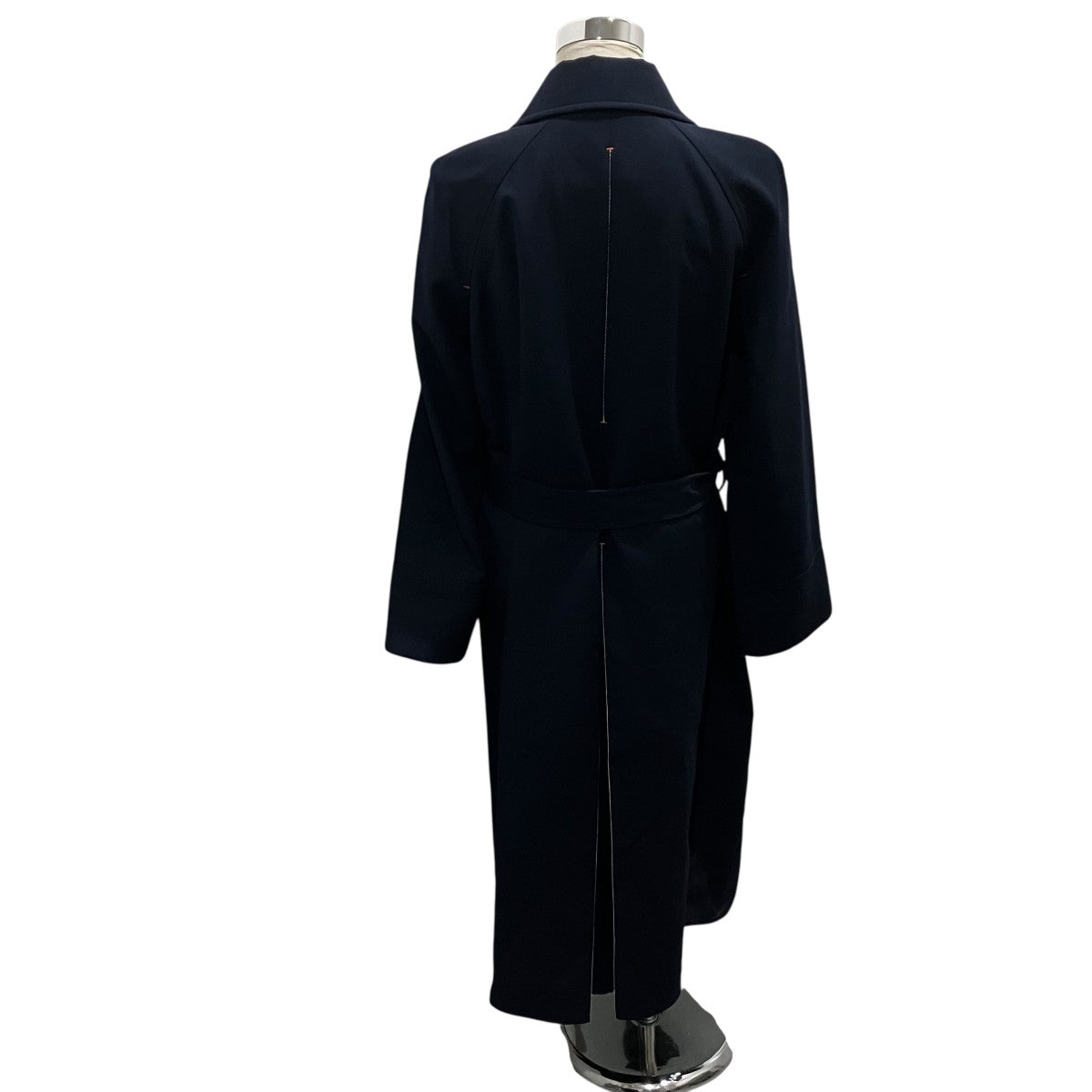 HERMES(エルメス) ステッチデザインコート ネイビー サイズ 40｜【公式