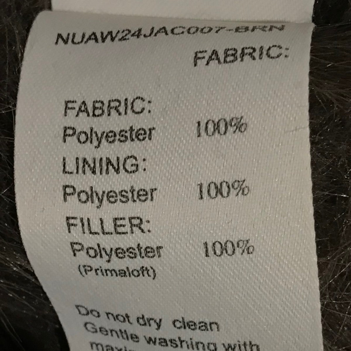 NULLUS(ヌル) 24AW【EVERSIBLE SORONA PADDED BOMBER】リバーシブル