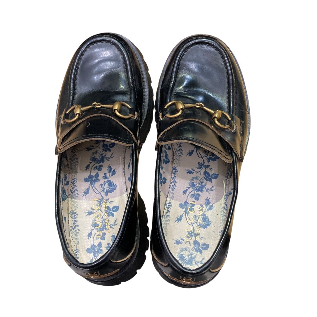 GUCCI(グッチ) ホースビットローファー576334 576334 ブラック サイズ