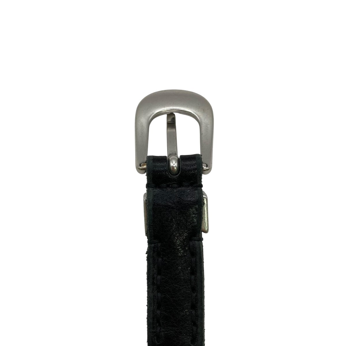 OUR LEGACY(アワーレガシー) レザーベルト ブラック サイズ 90｜【公式