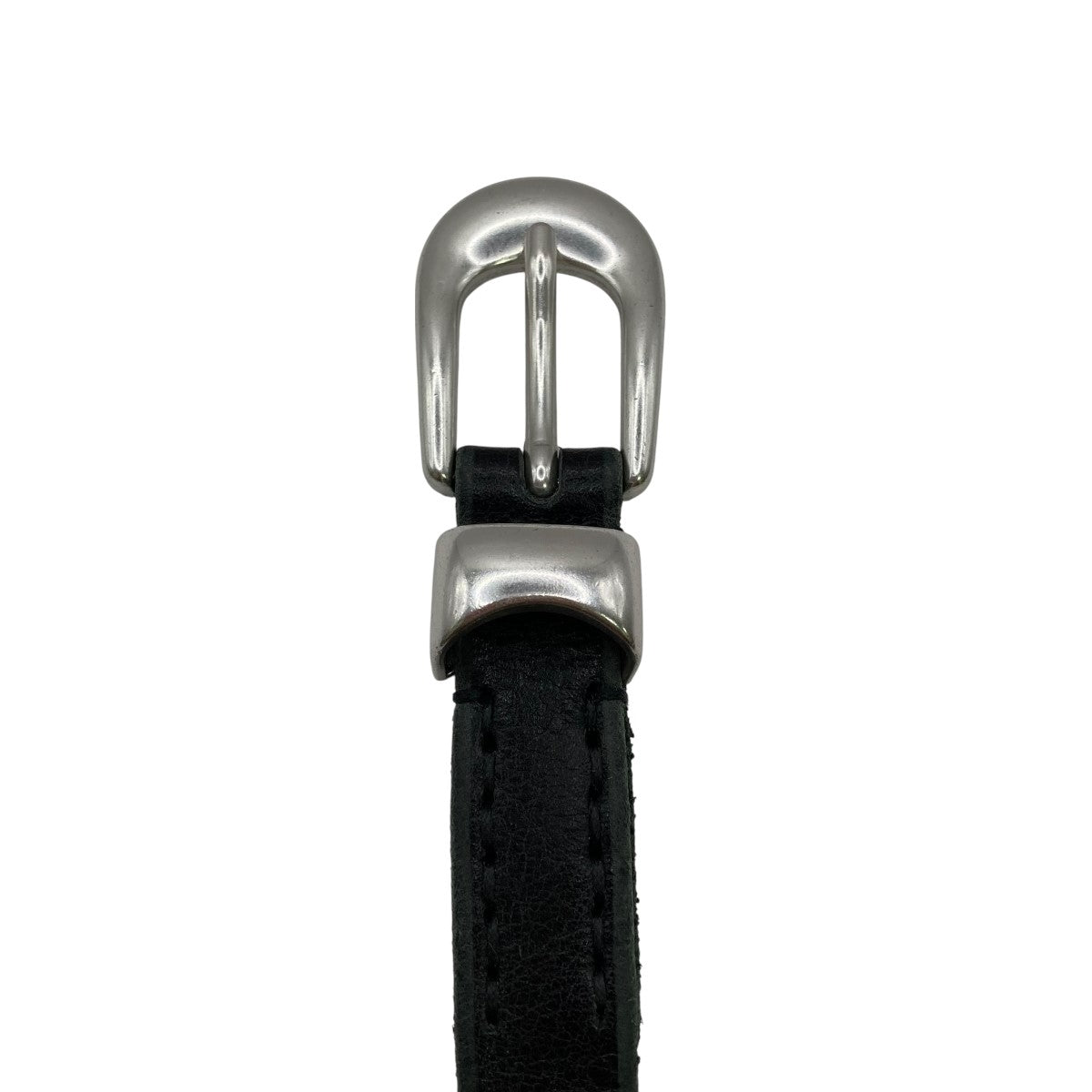 OUR LEGACY(アワーレガシー) レザーベルト ブラック サイズ 90｜【公式