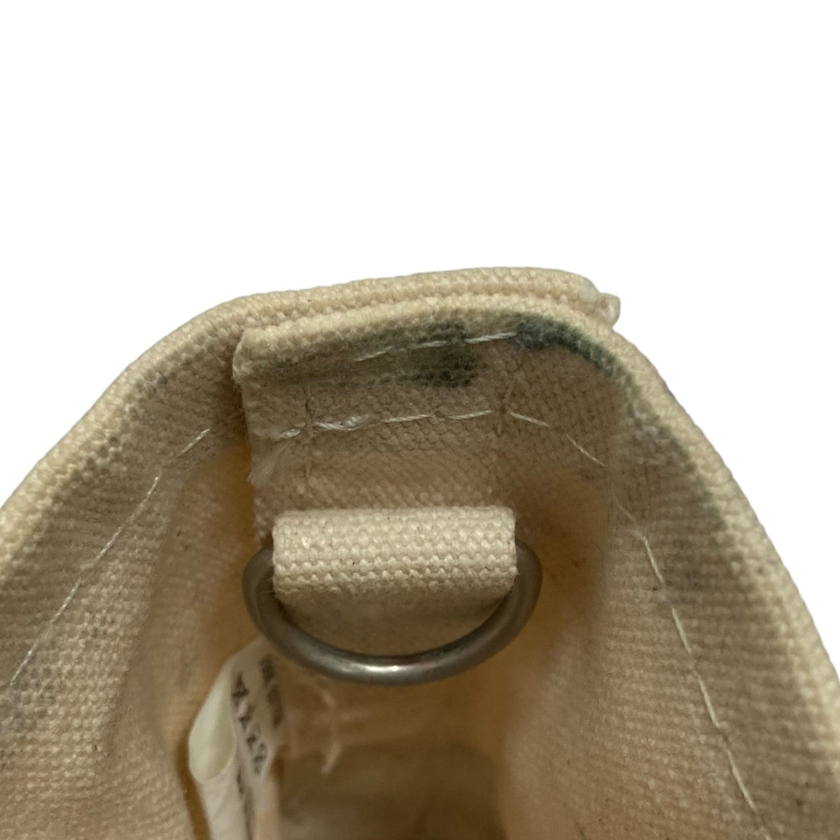 HUMAN MADE(ヒューマンメイド) キャンバスミニバッグ アイボリー