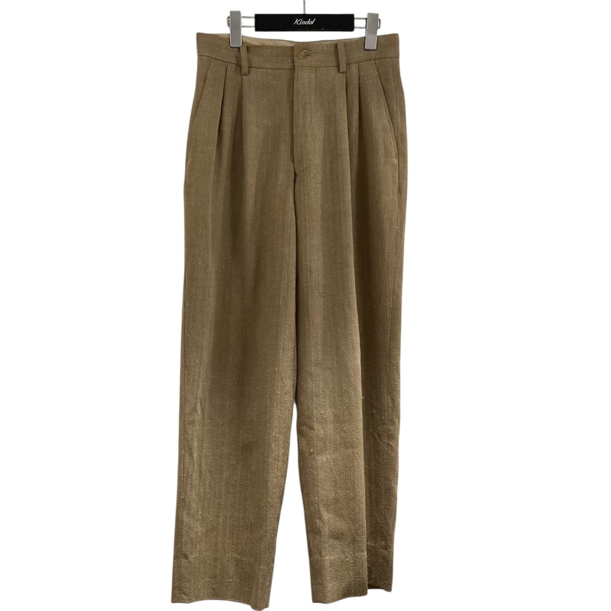 ISSEY MIYAKE MEN(イッセイミヤケ) マオカラーセットアップ ベージュ