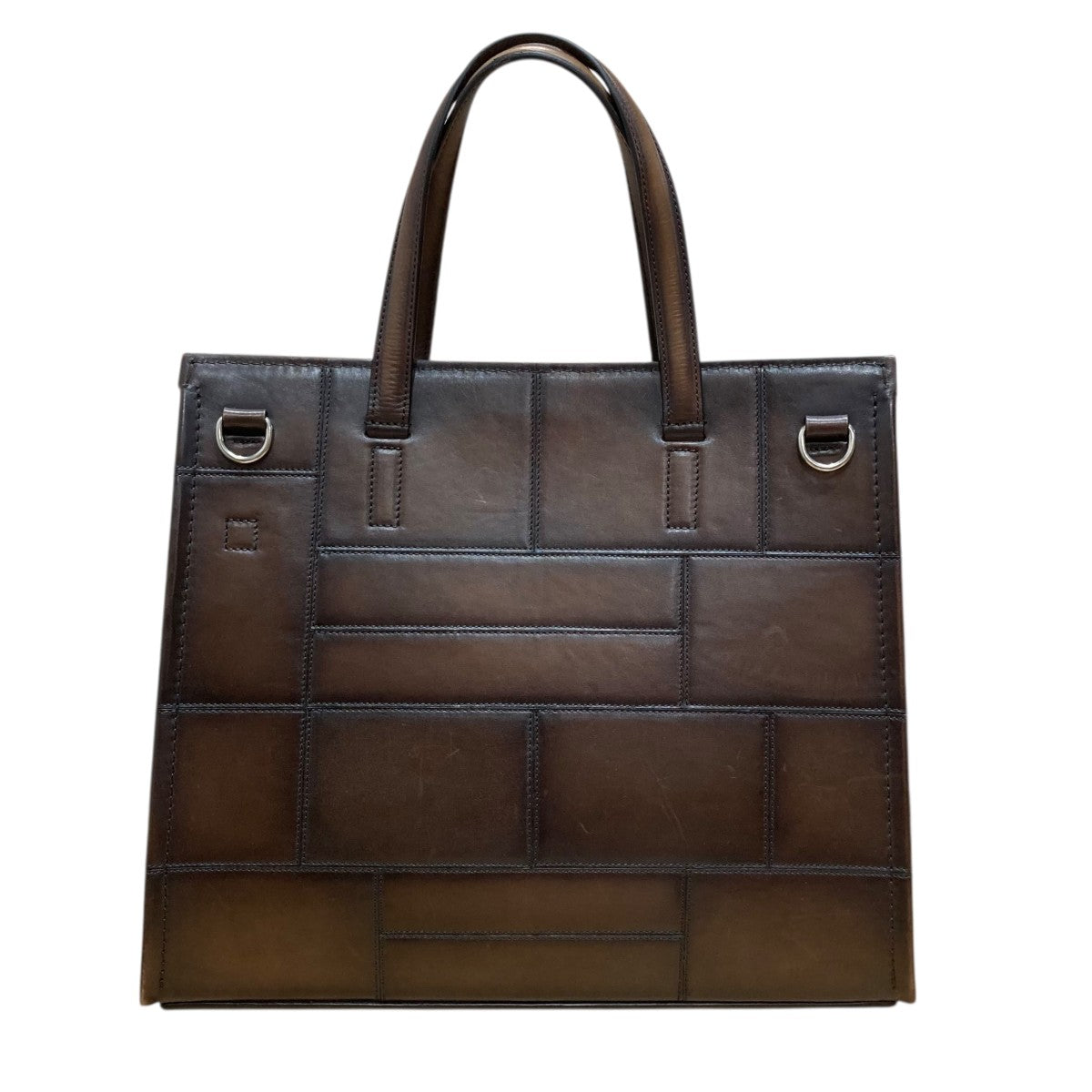 Berluti(ベルルッティ) ルティ38 パッチワーク ベネチア ハンドバッグ