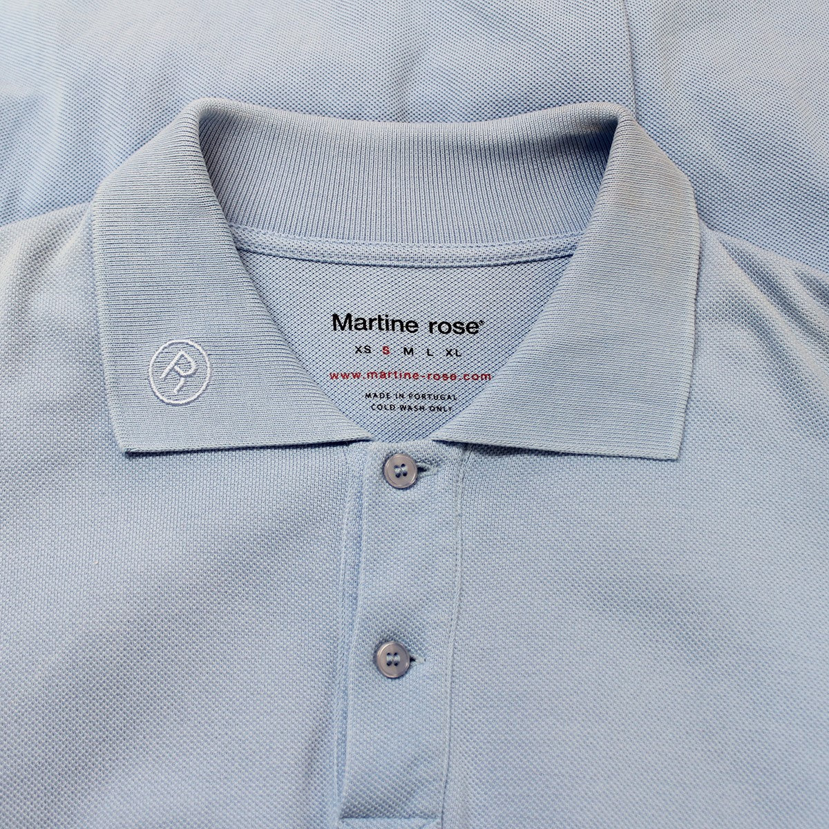 Martine Rose(マーティンローズ) Oversized Polo Shirtロゴ オーバー