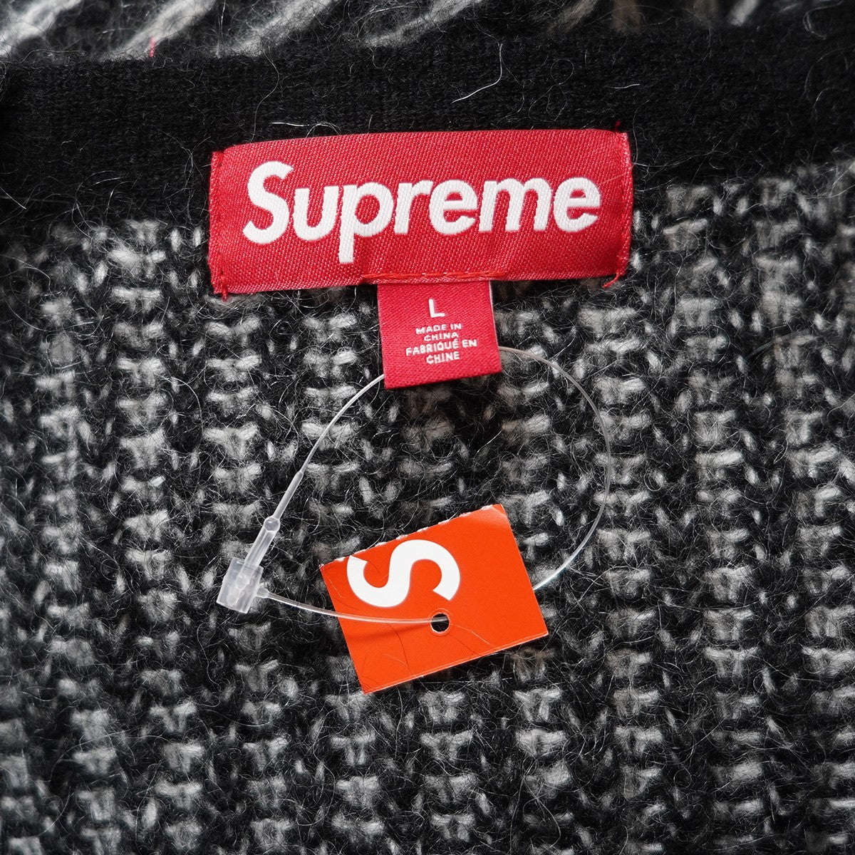 Supreme(シュプリーム) 25SS 2-Tone Mohair Cardiganストライプ