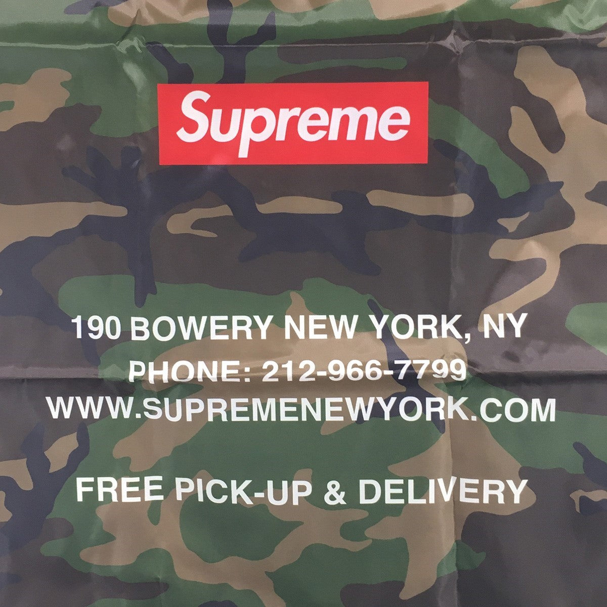 Supreme(シュプリーム) 25AW 25FW ノベルティー カモ 迷彩 ボックス