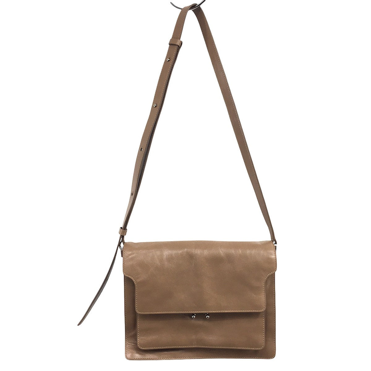MARNI(マルニ) Trunk Soft トランクソフト レザーショルダーバッグ