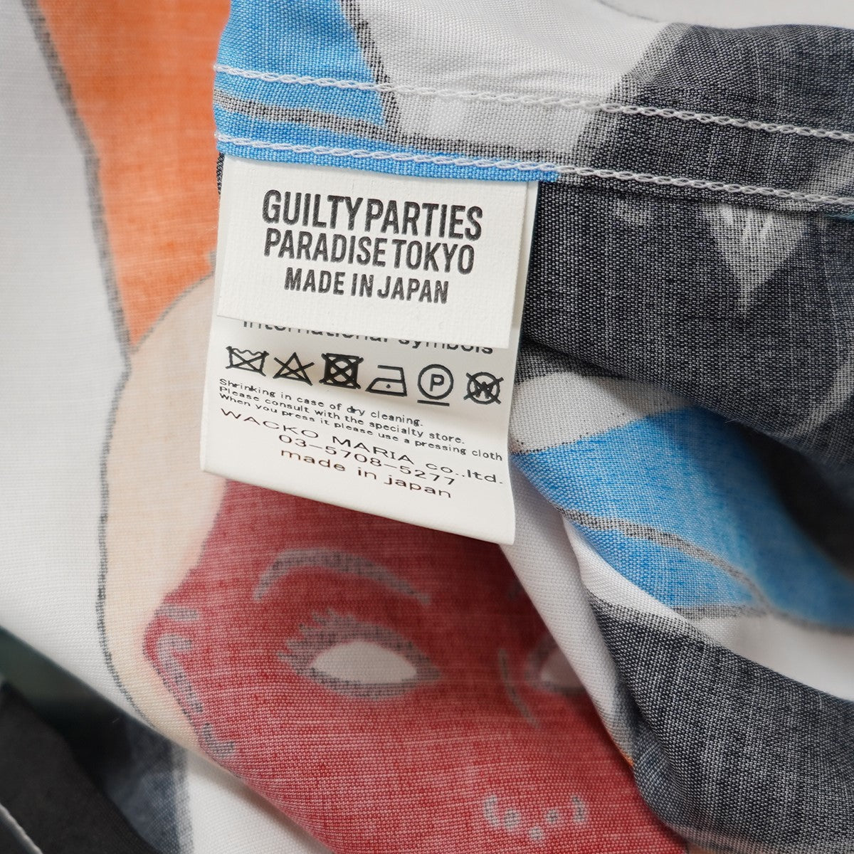 WACKO MARIA(ワコマリア) 22AW 天国東京百女柄図 HAWAIIAN SHIRT L／S