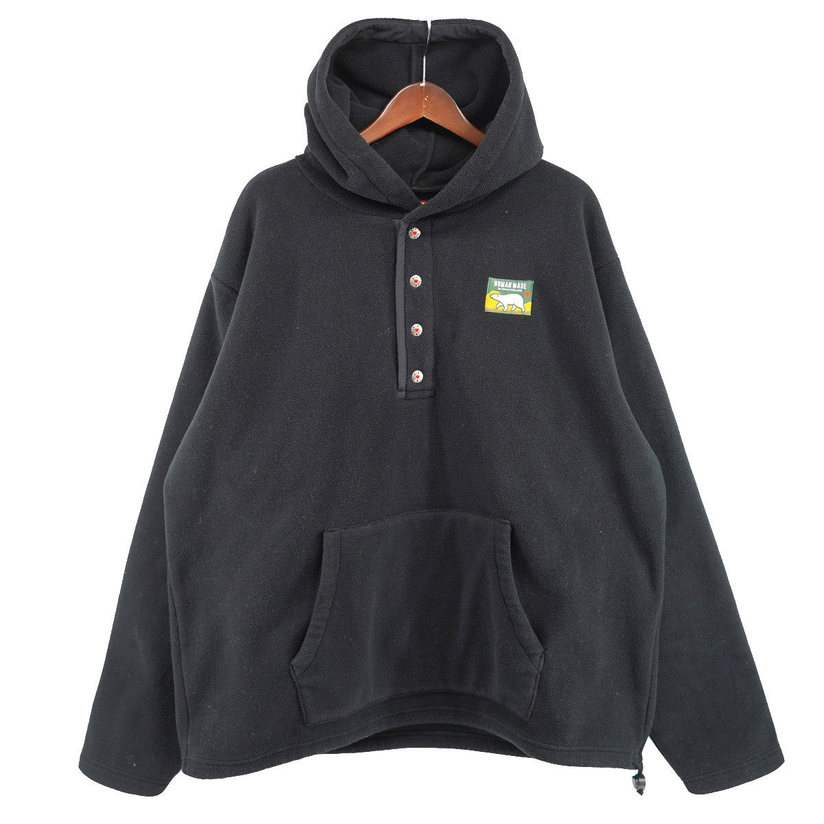 HUMAN MADE(ヒューマンメイド) 24AW Fleece Hoodie フリース ベア ロゴ