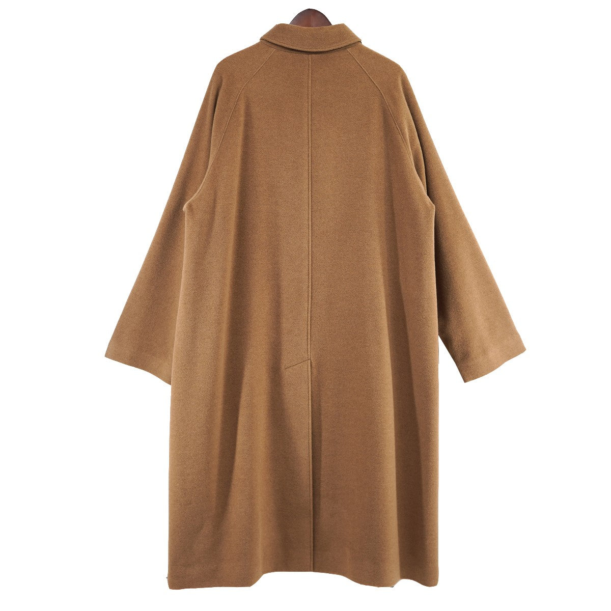 ATON(エイトン) CAMEL MOLESKIN BALMACAAN COAT ATONモールスキン