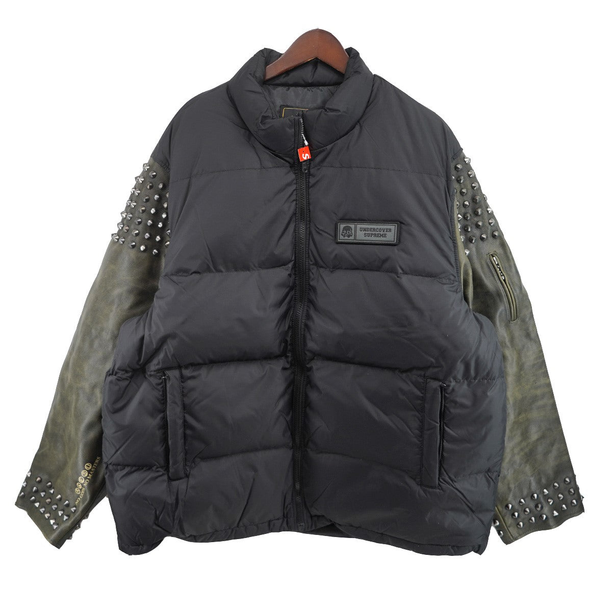 Supreme×UNDERCOVER 23SS Undercover Puffer Jacket 袖レザー 切替