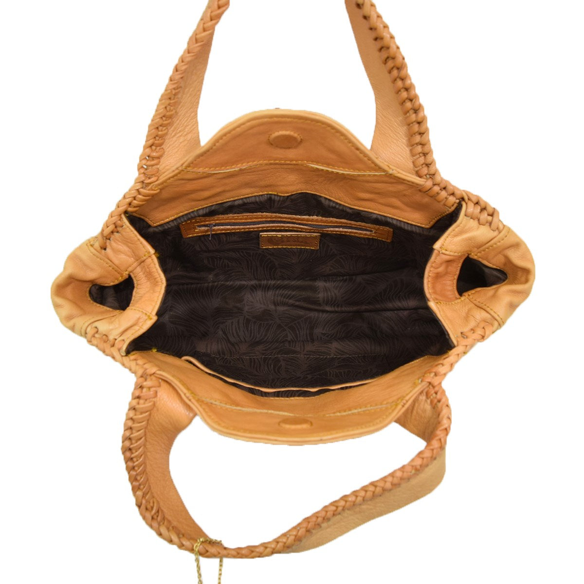 robita(ロビタ) レザー編込みトートバッグ ブラウン サイズ -｜【公式