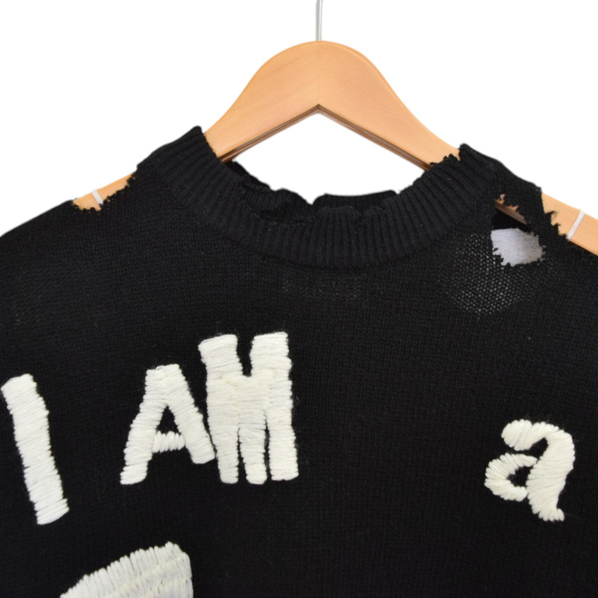 SAINT MICHAEL×Sex Pistols SP CREW KNT ／ I AM Aクラッシュニット