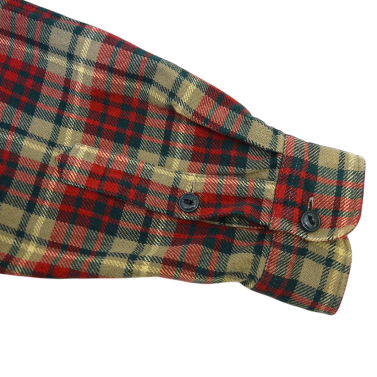 RRL(ダブルアールエル) ヘビーネルシャツ 三ツ星タグ 90Sヴィンテージ