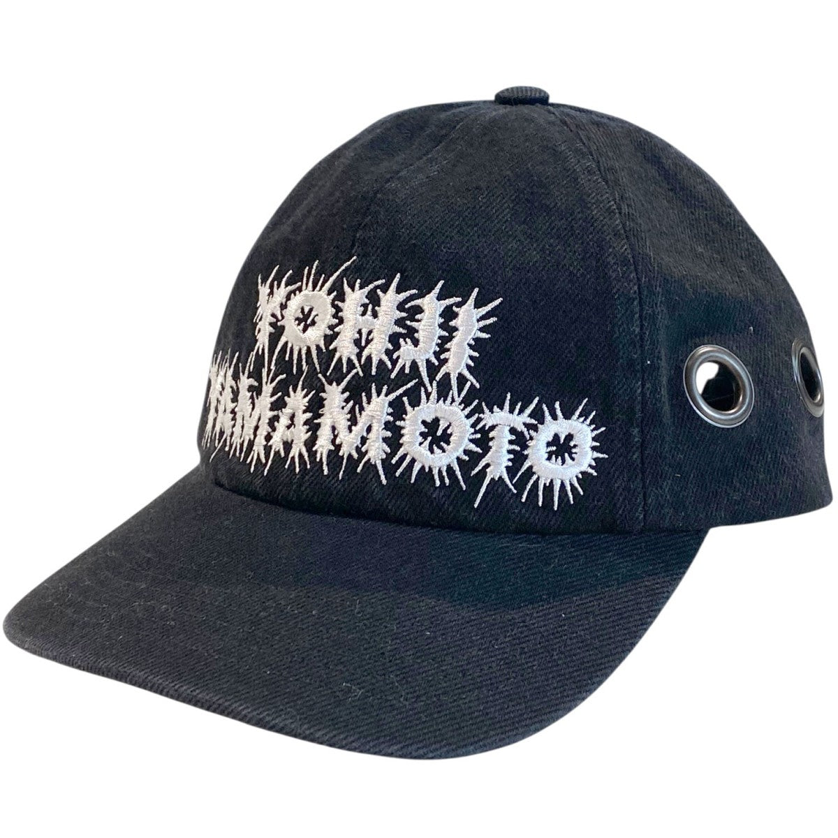 Y's Yohji Yamamoto×Supreme Grommet 6-Panel Cap ガーメント加工ロゴ