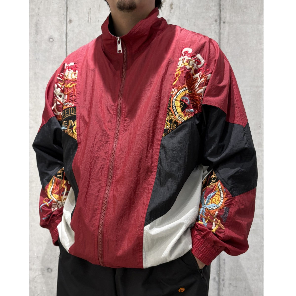 doublet(ダブレット) 18SSBreak Up Embroidery Track Jacket刺繍