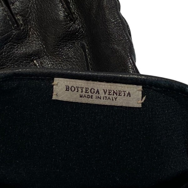 BOTTEGA VENETA(ボッテガヴェネタ) イントレチャートレザーグローブ