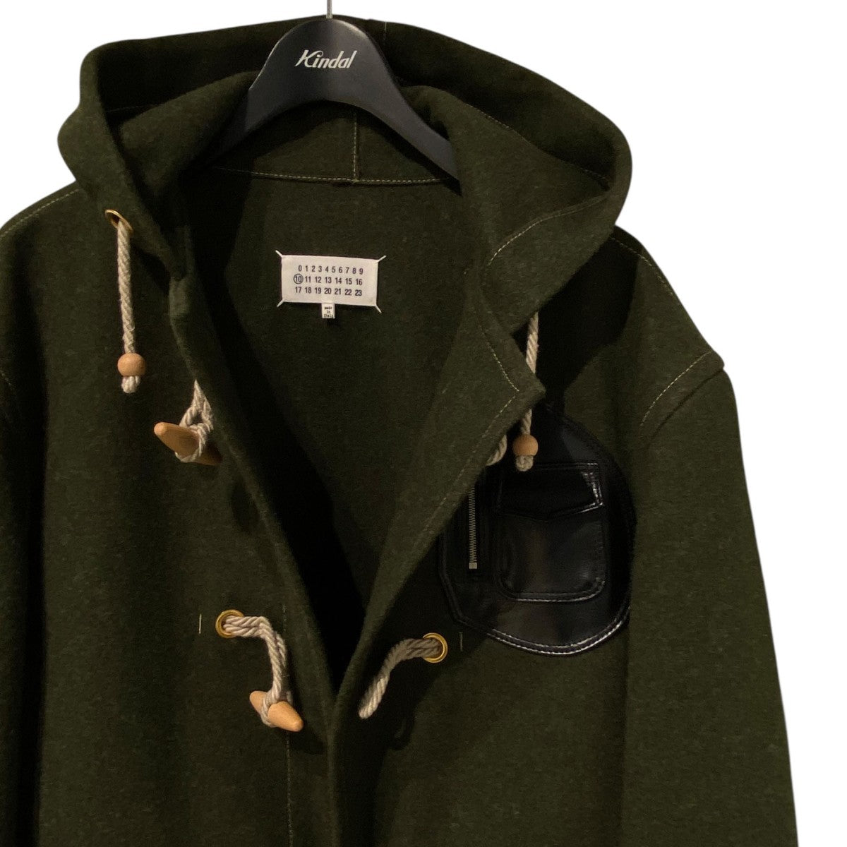 Maison Margiela10(メゾンマルジェラ10) 21AWフェイクレザー切替