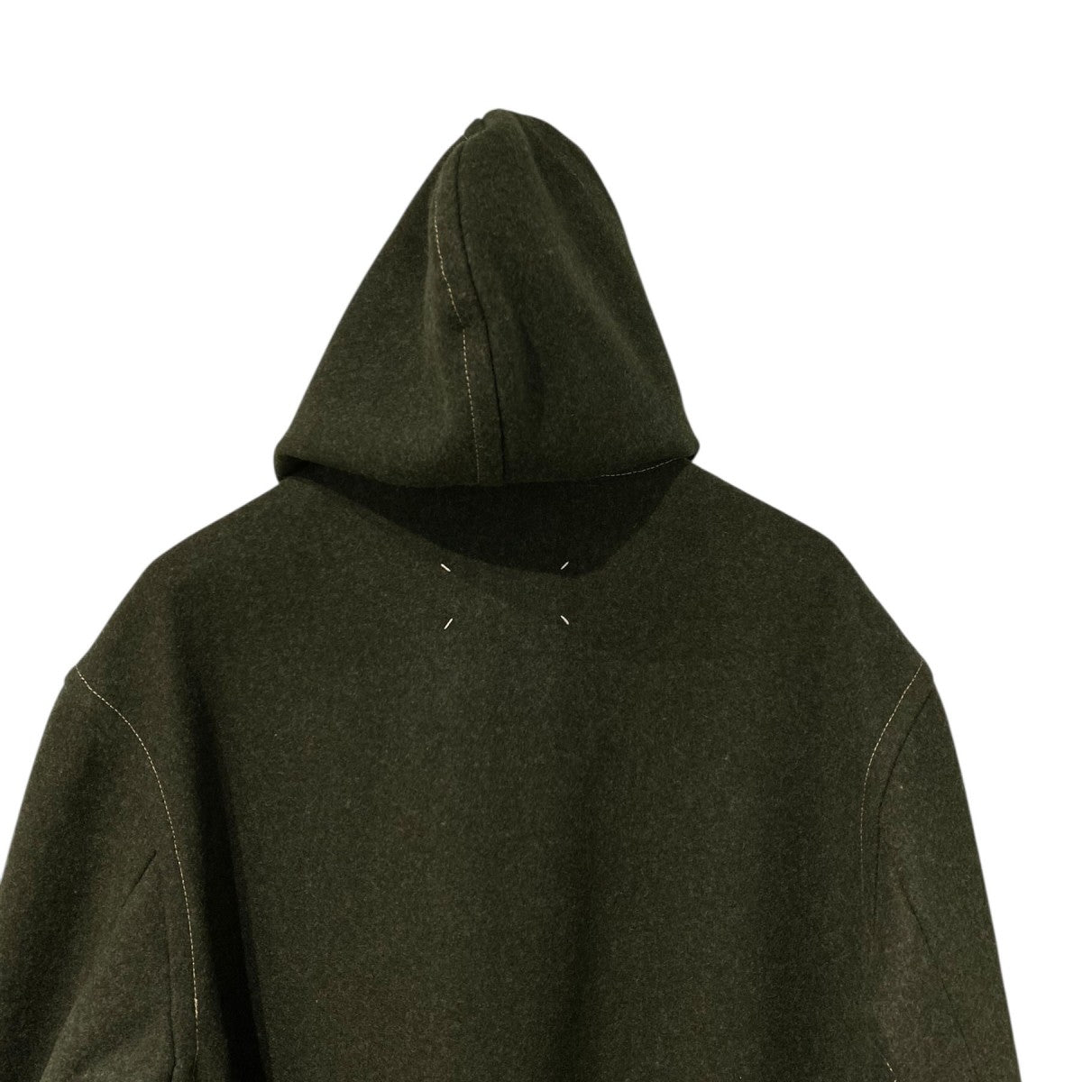 Maison Margiela10(メゾンマルジェラ10) 21AWフェイクレザー切替